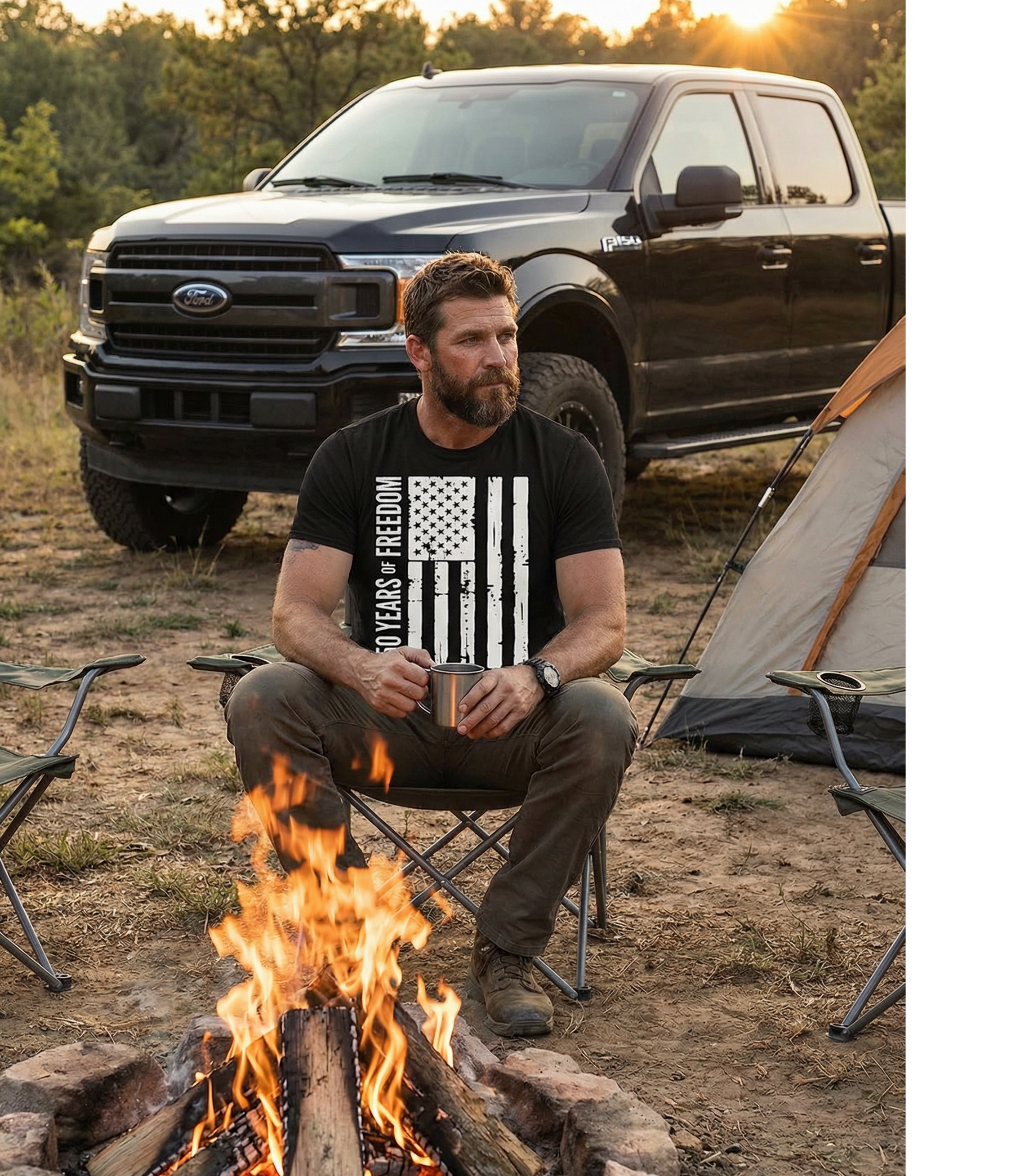 250 Years of Freedom USA Tshirt